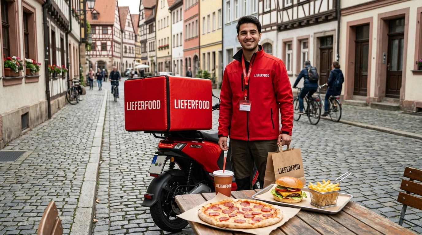 Fast Food Lieferservice Darmstadt & Griesheim: Saftige Burger, knusprige Steinofenpizza & Fingerfood in Rekordzeit
